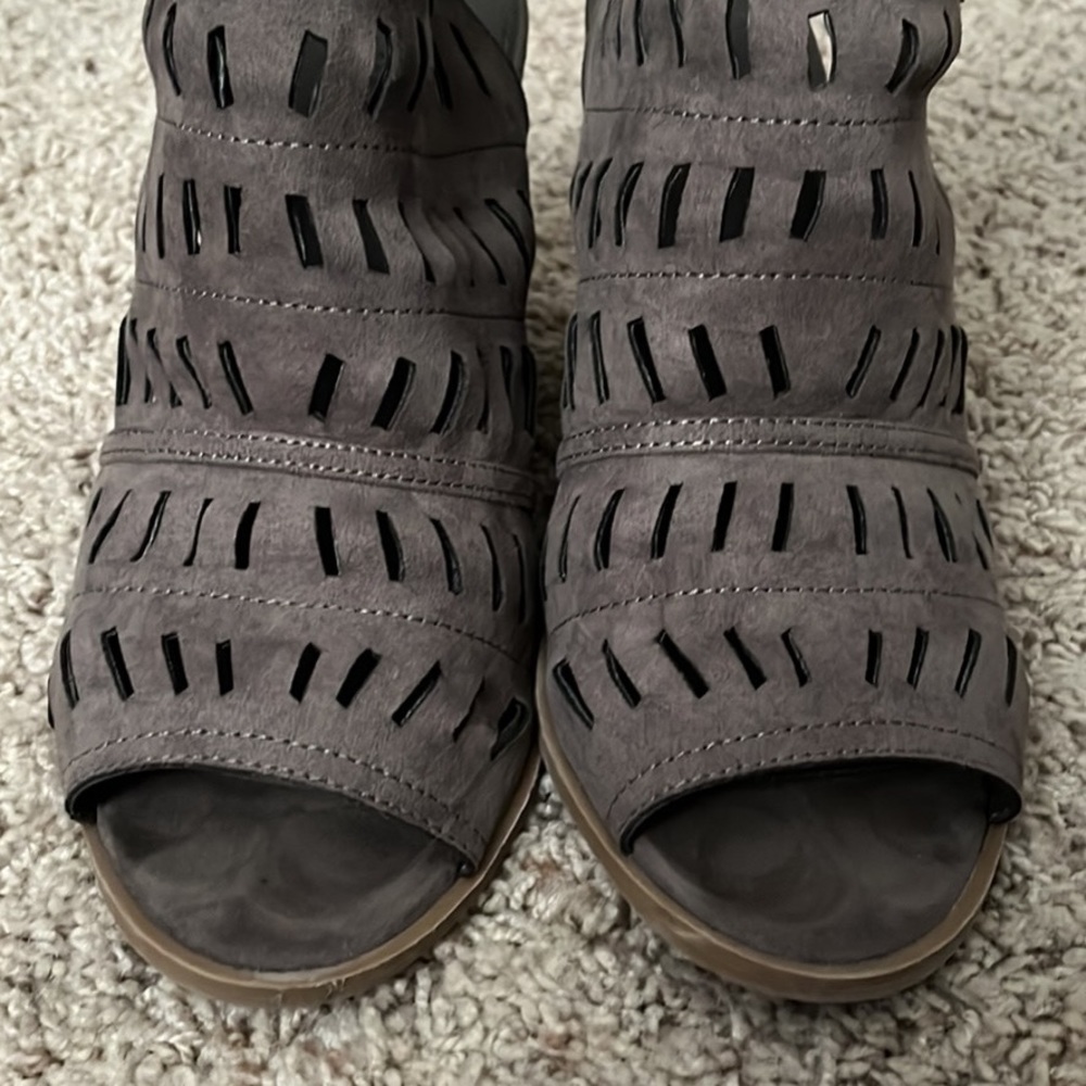 Dark Gray Heels